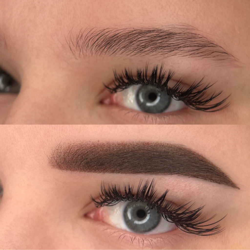 Перманентный макияж «Пудровые брови»