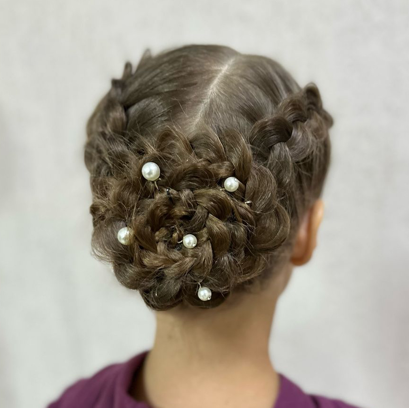 Прическа детская