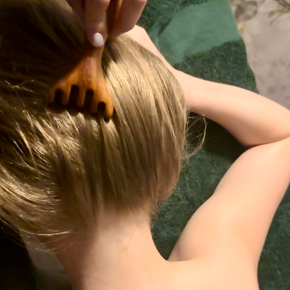 АСМР массаж швз и головы