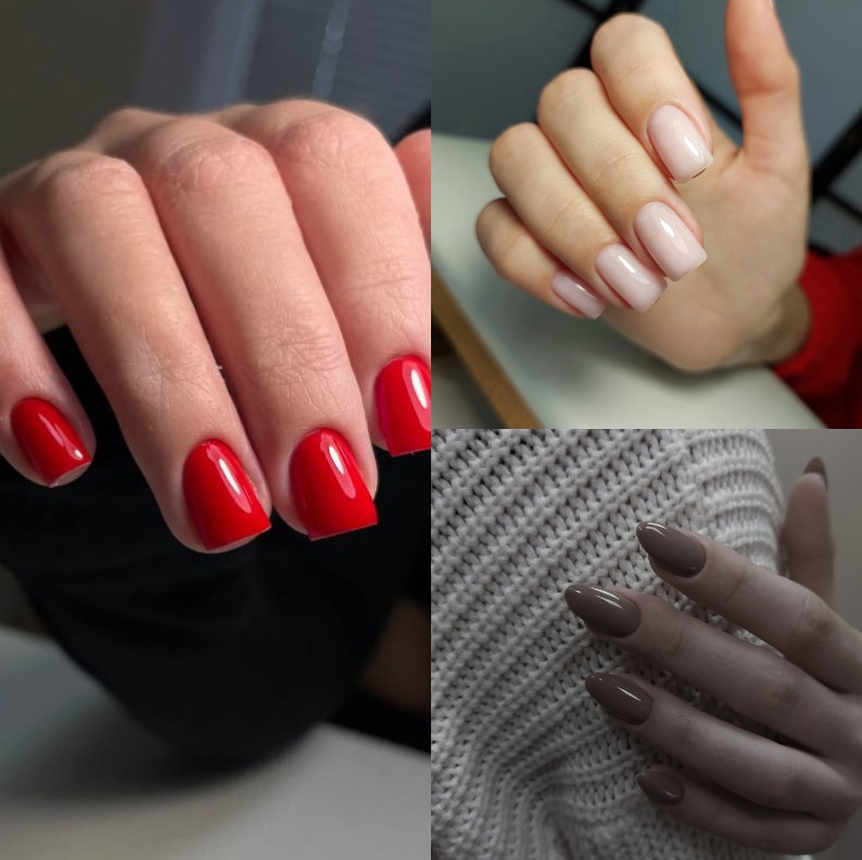 Снятие+маникюр+гель-лак