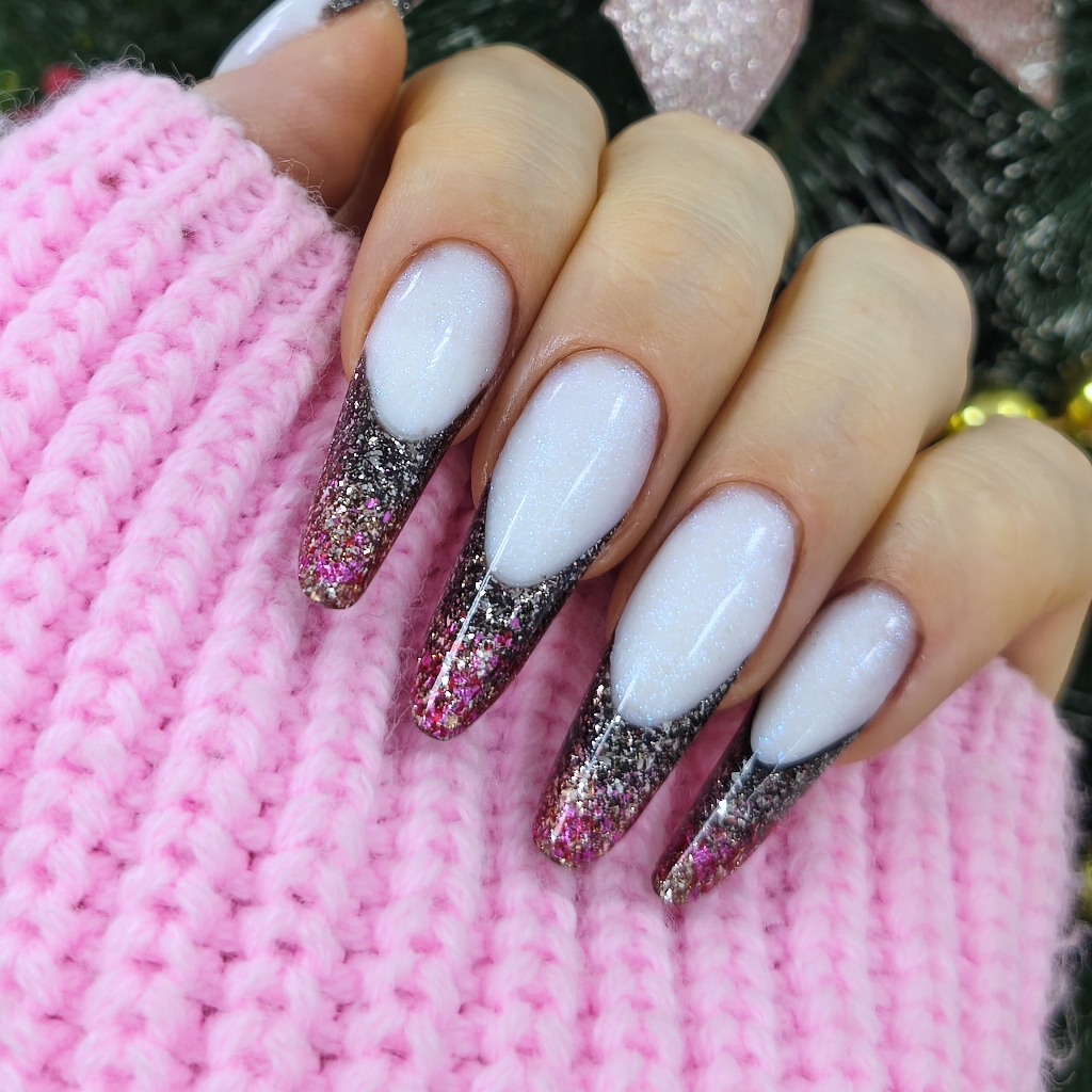 маникюр +выкладной френчь