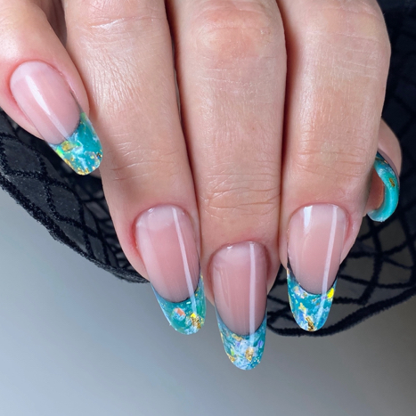 Выкладной френч ( цена зависит от сложности дизайна)