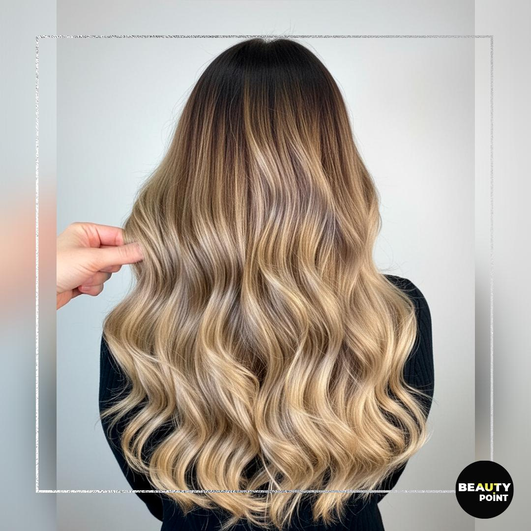 Окрашивание волос балаяж