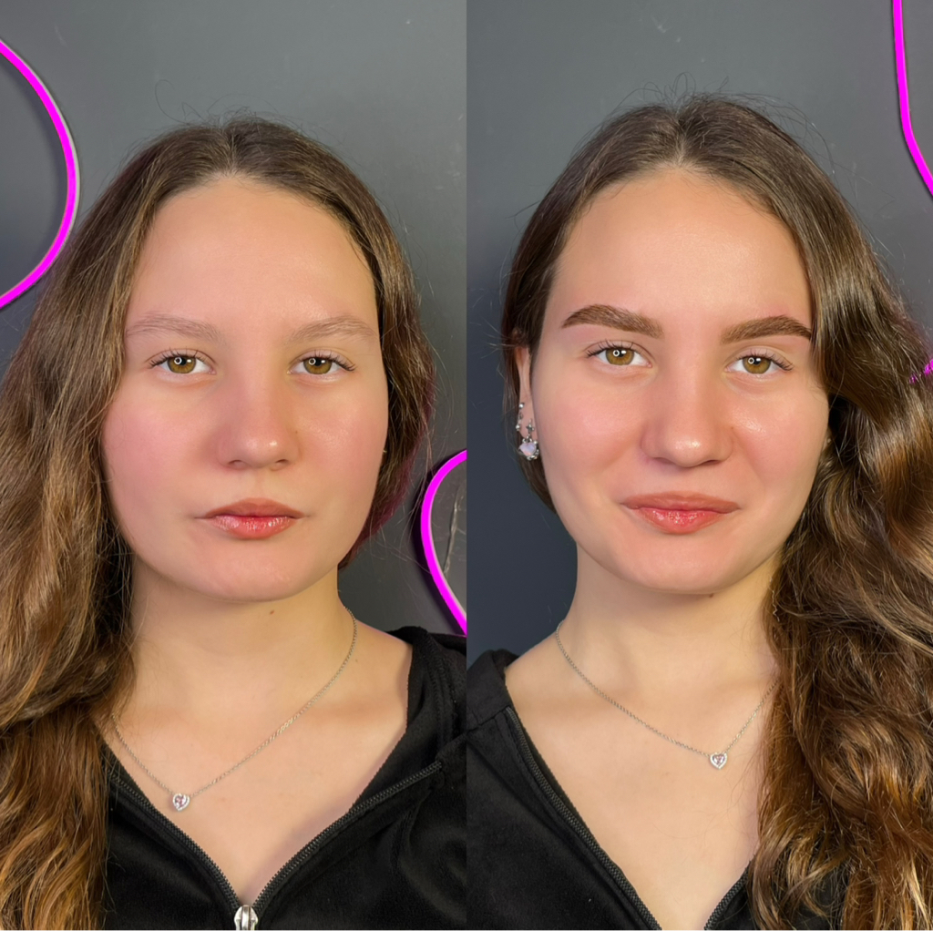 Окрашивание + коррекция