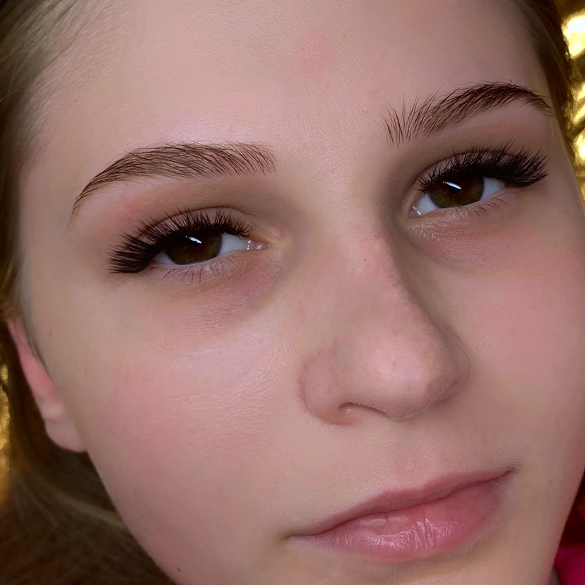 Наращивание ресниц 3д