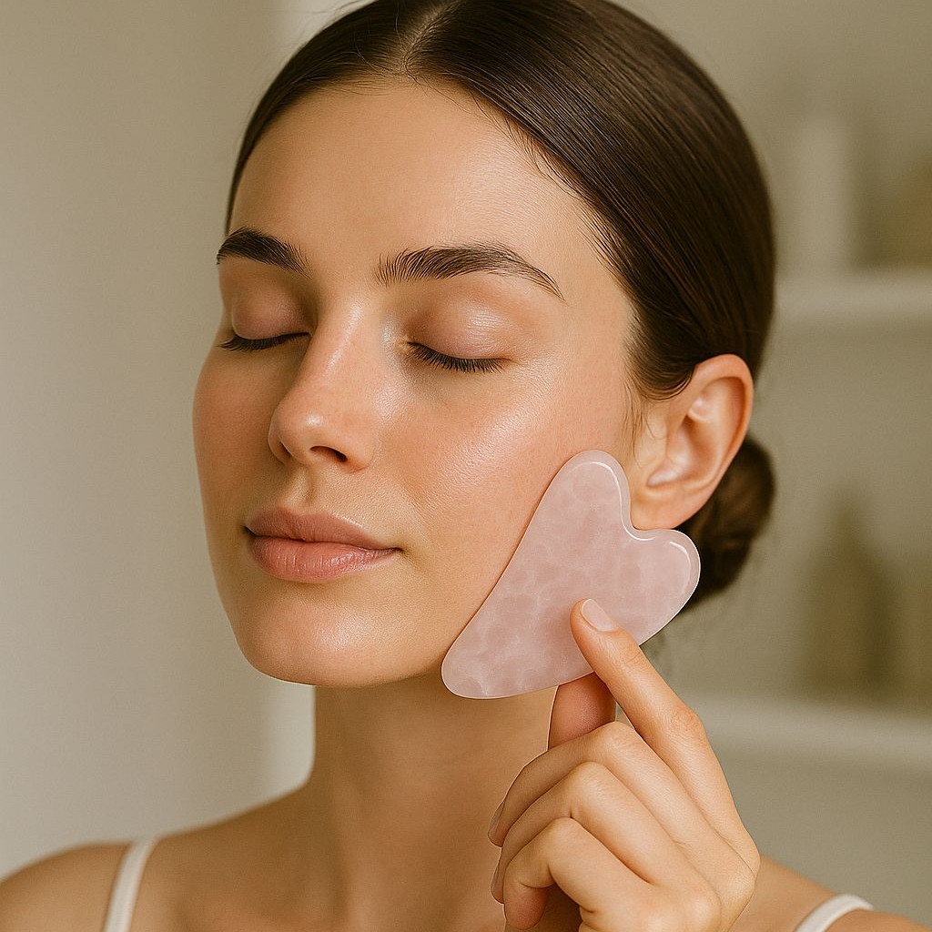 ⚘️Массаж лица ГУАША
 30 минут | альгинатная маска  🎁