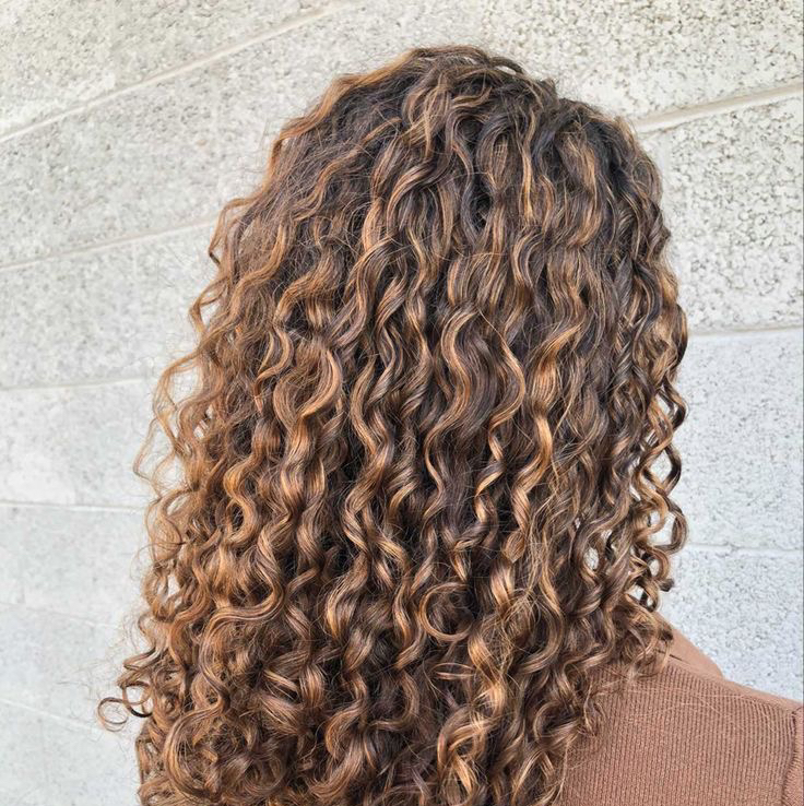 Биозавивка (договременная укладка, химия) - волосы ниже плеч