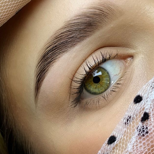 Архитектура бровей (моделирование + оформление) без окрашивания