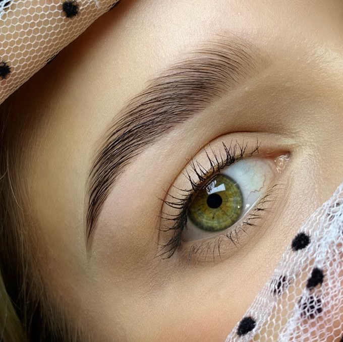 Архитектура бровей + окрашивание хной