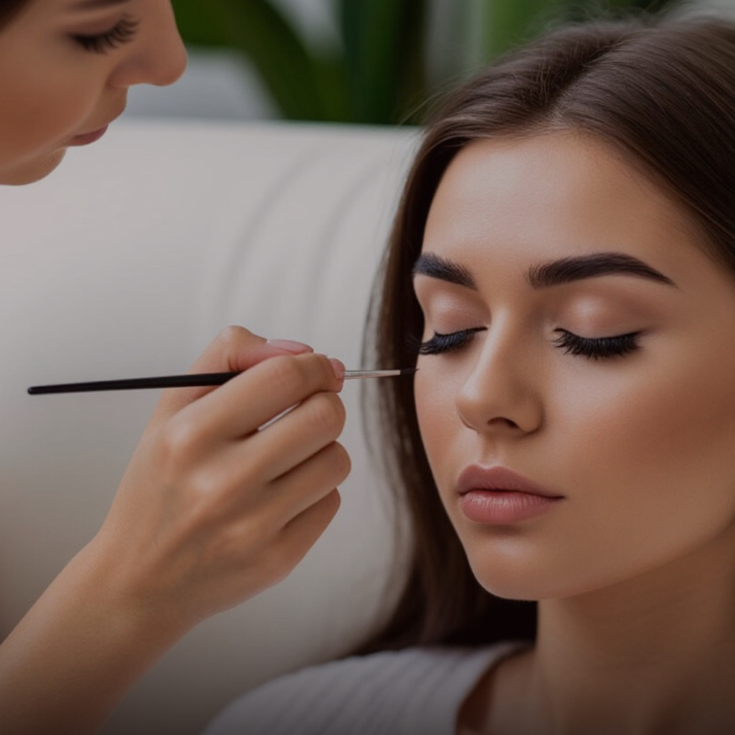 Окрашивание ресниц + уход