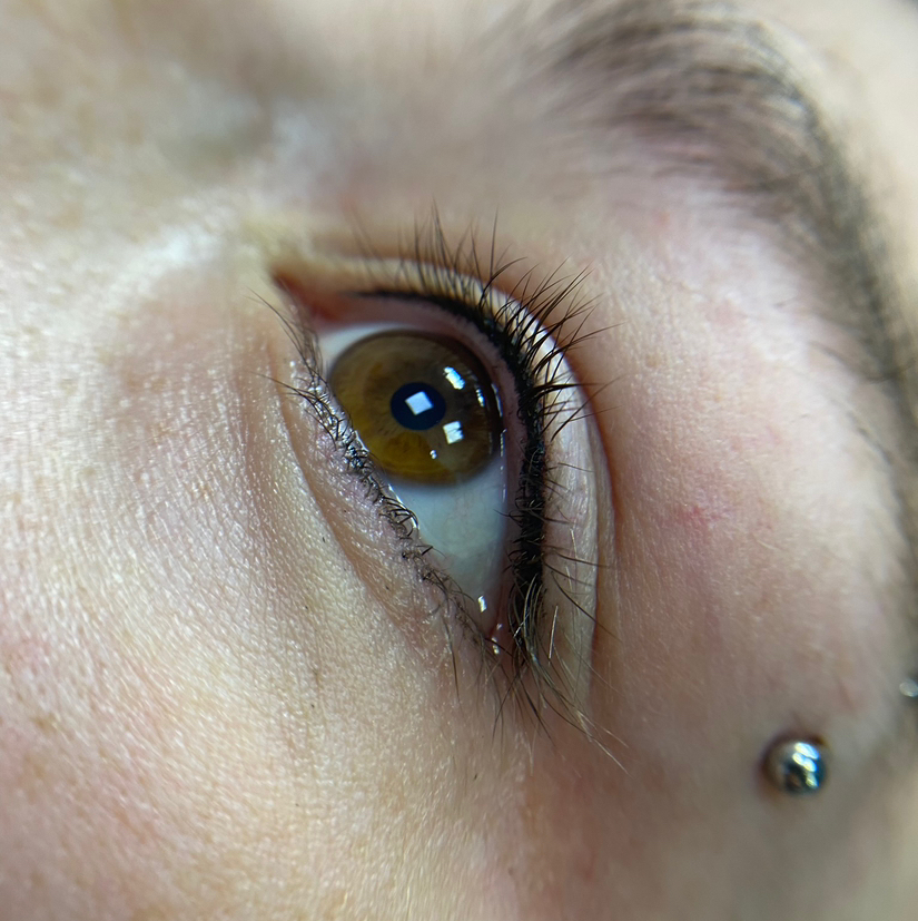 Перманент межресничного пространства