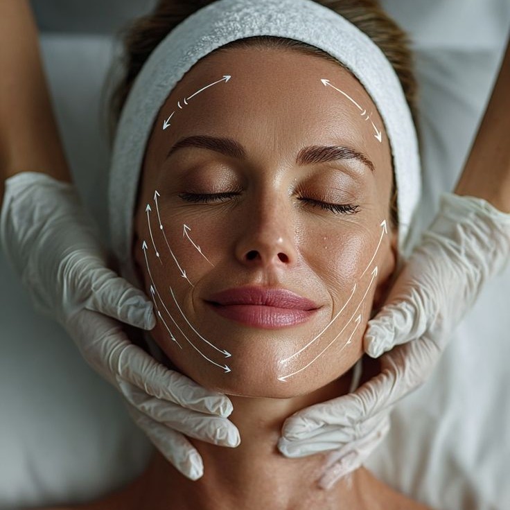 ЛИФТИНГ В  3D
(в основе лифтинг массаж лица с элементами 3 D техник)