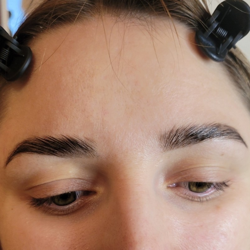 Коррекция бровей+окрашивание хной/краской