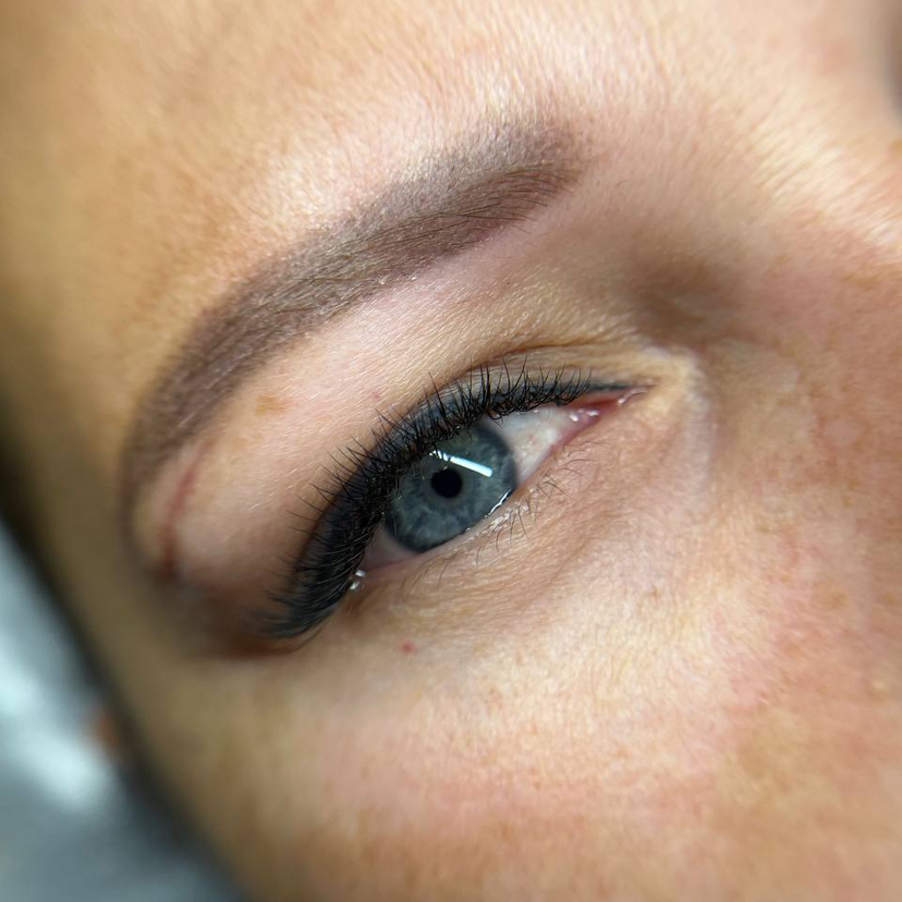 коррекция классическое наращивание