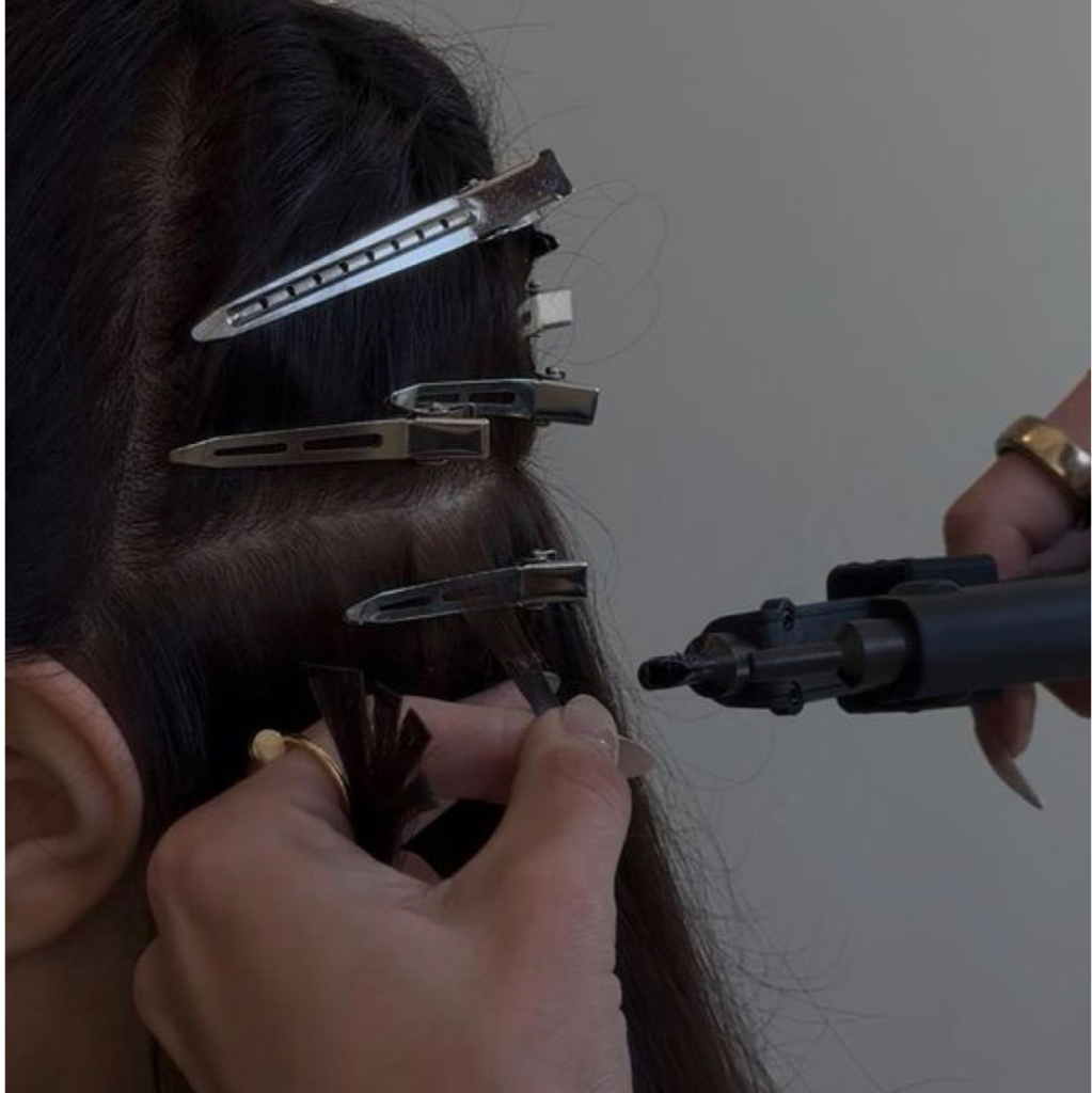 Наращивание волос 100 прядок