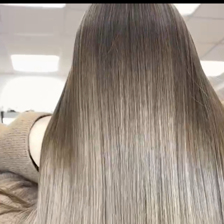 Кератиновое выпрямление/ ботокс ( короткие волосы )