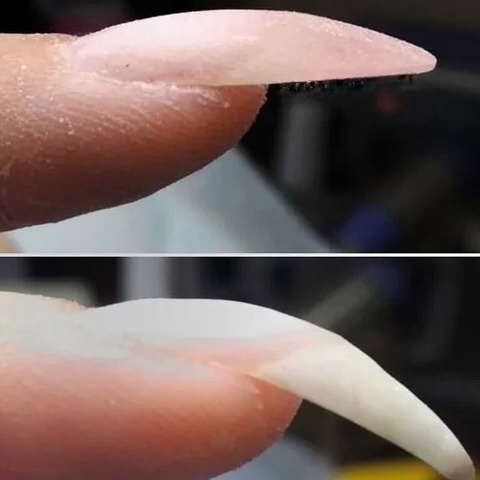 Исправление формы (1 клюющий ноготь)