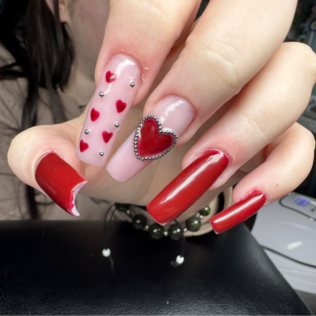 Наращивание ногтей 1-4