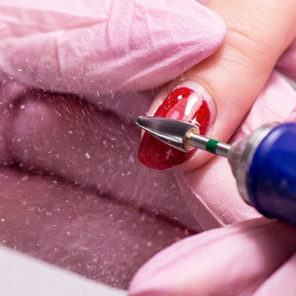 Снятие гель-лака без последующего нанесения