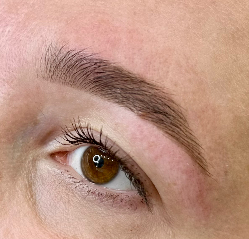 Архитектура бровей (моделирование + оформление + окрашивание краской)