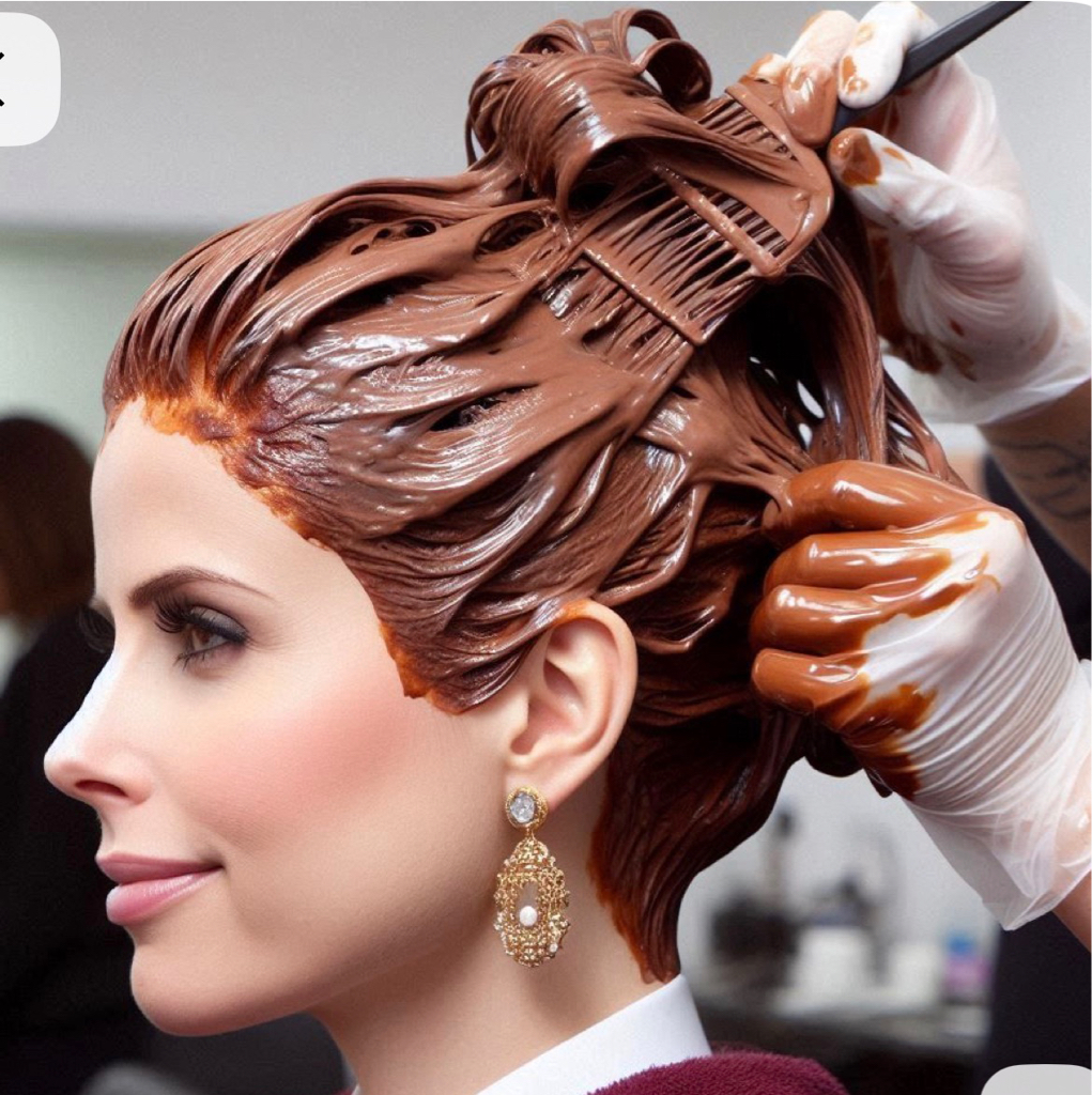 Окрашивание 1 тона  (краска клиента)