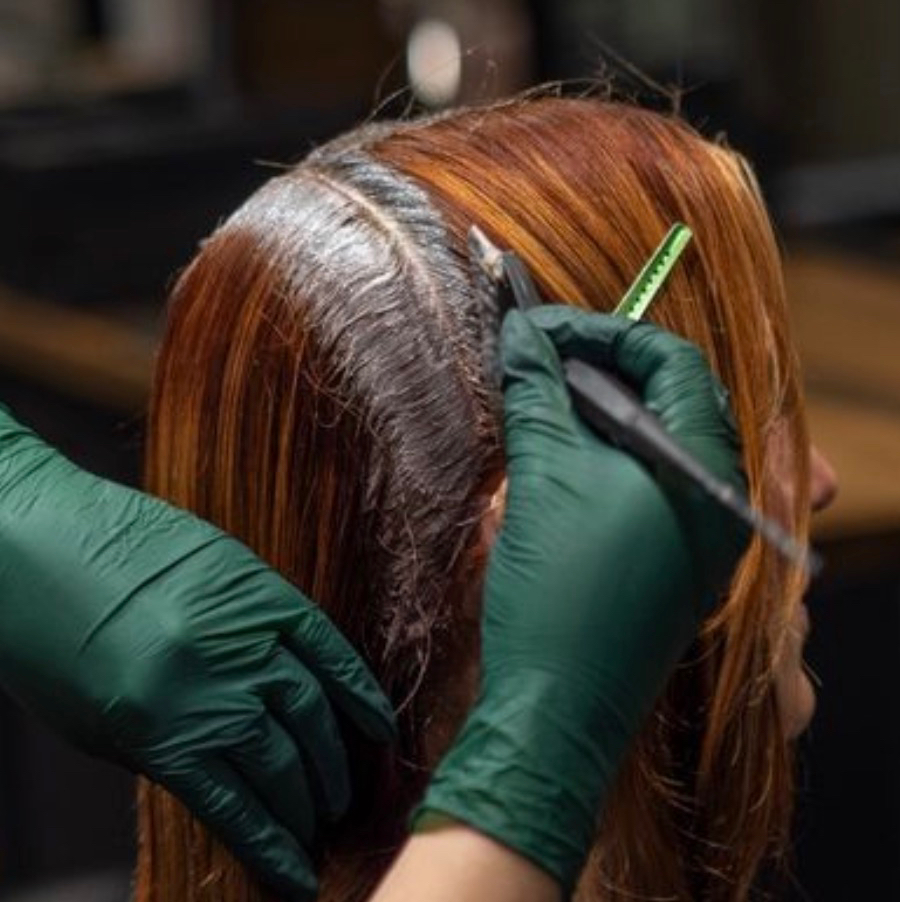 Окрашивание корней