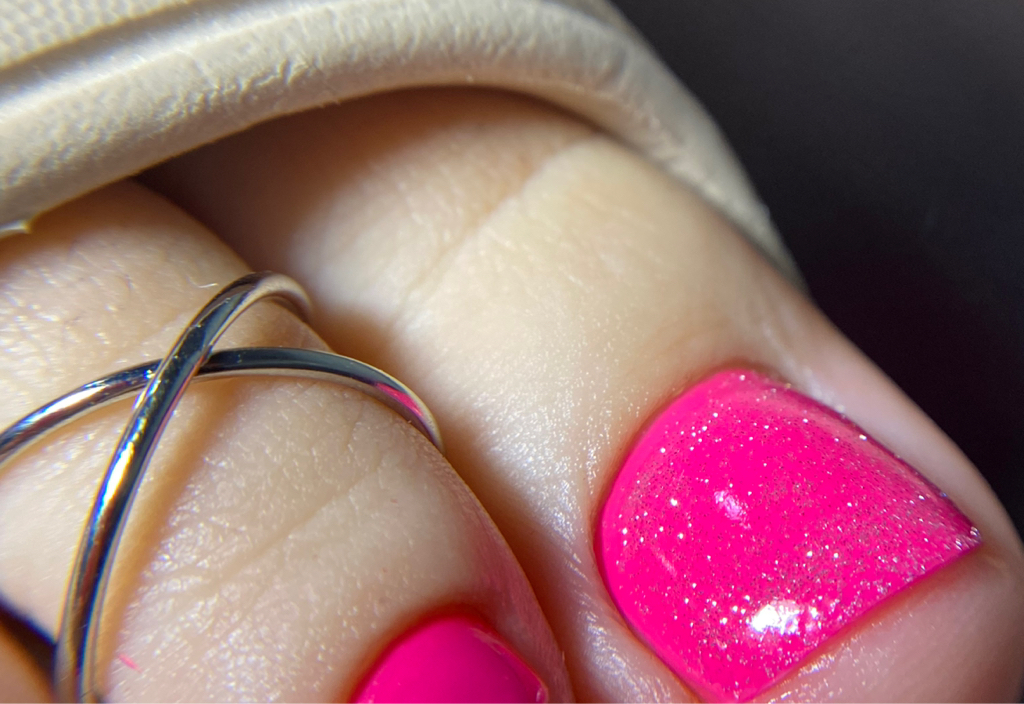 Полный педикюр+однотонное покрытие (SMART)