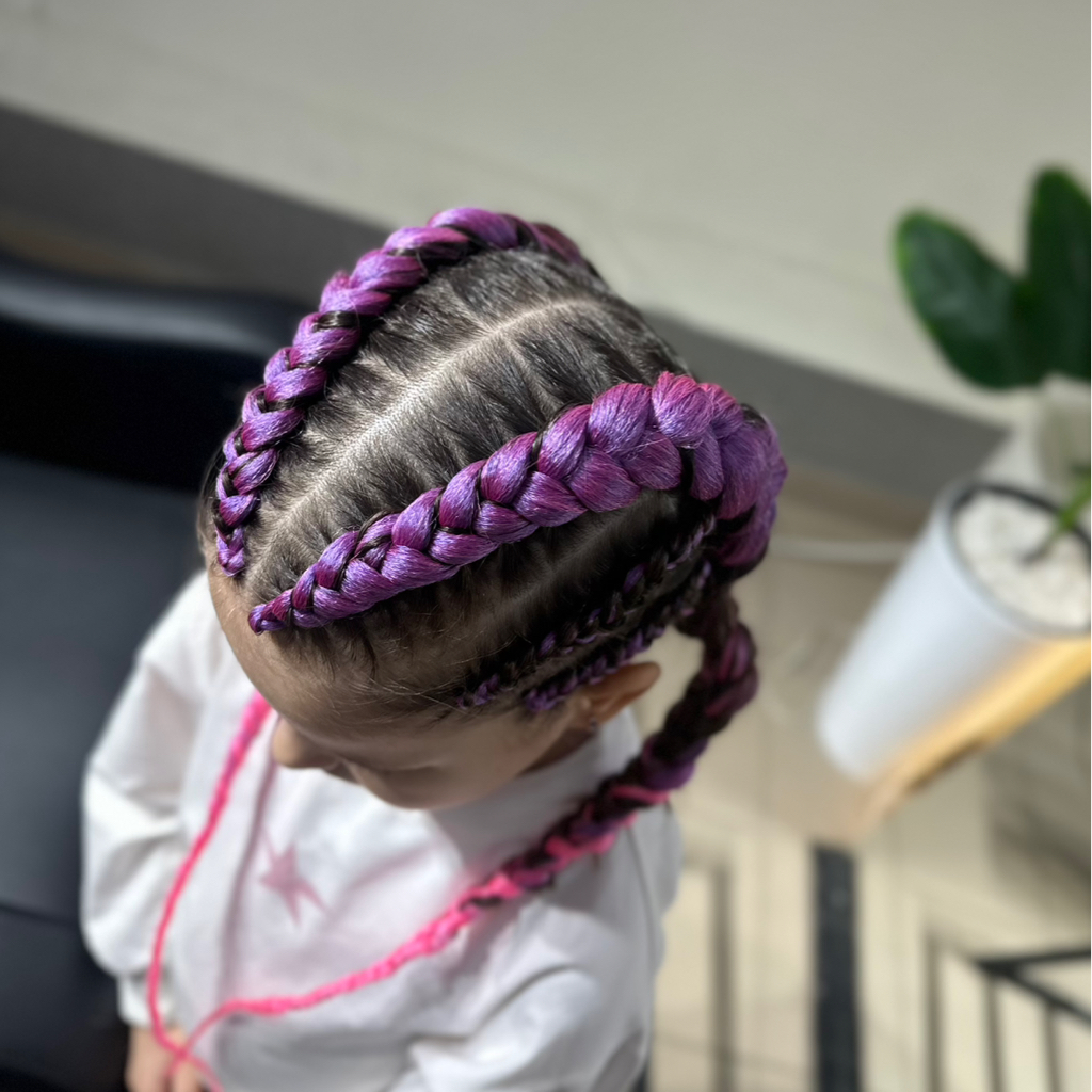 Брейды 2-е косы