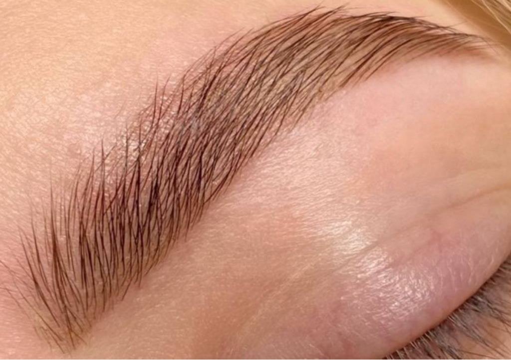 Архитектура + окрашивание бровей