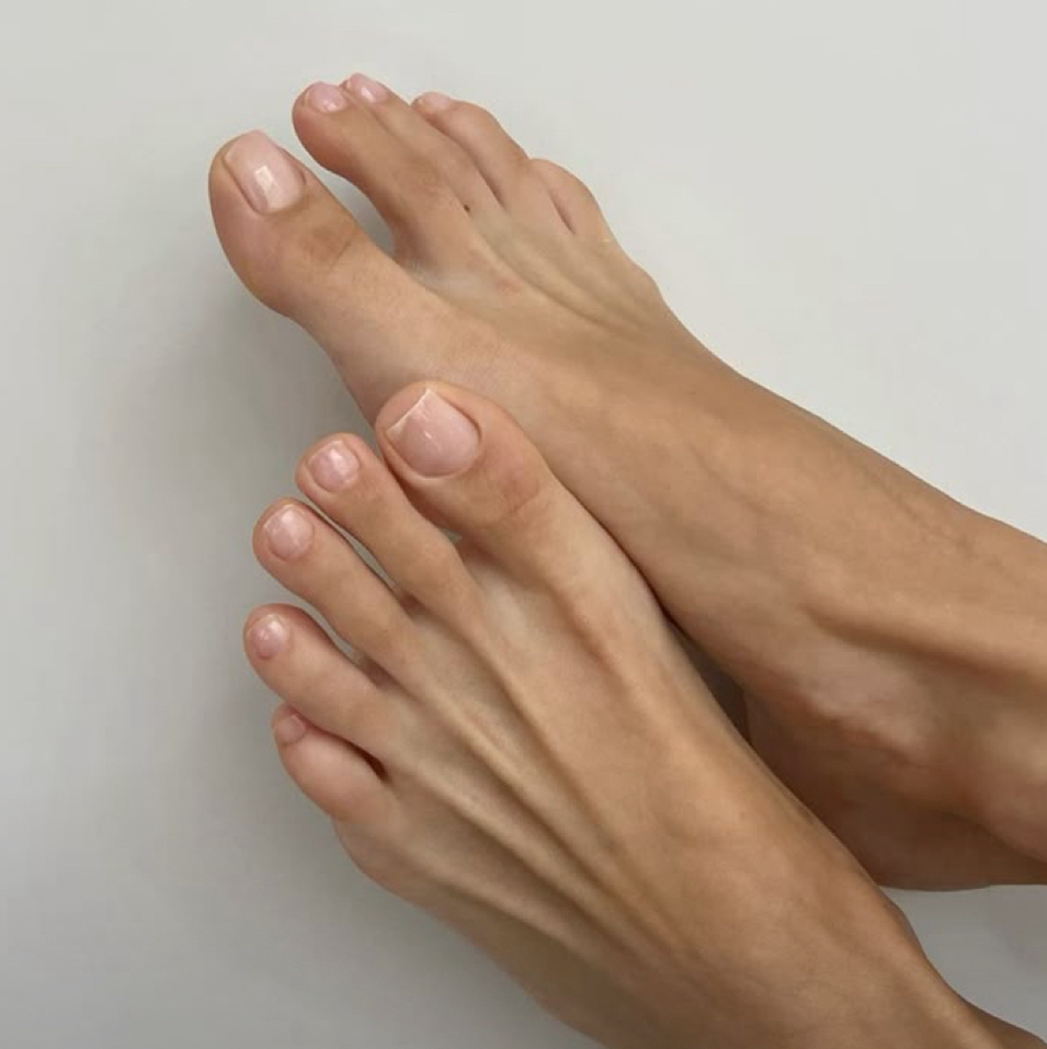 Японский педикюр со стопой/ Japanese polish pedicure full