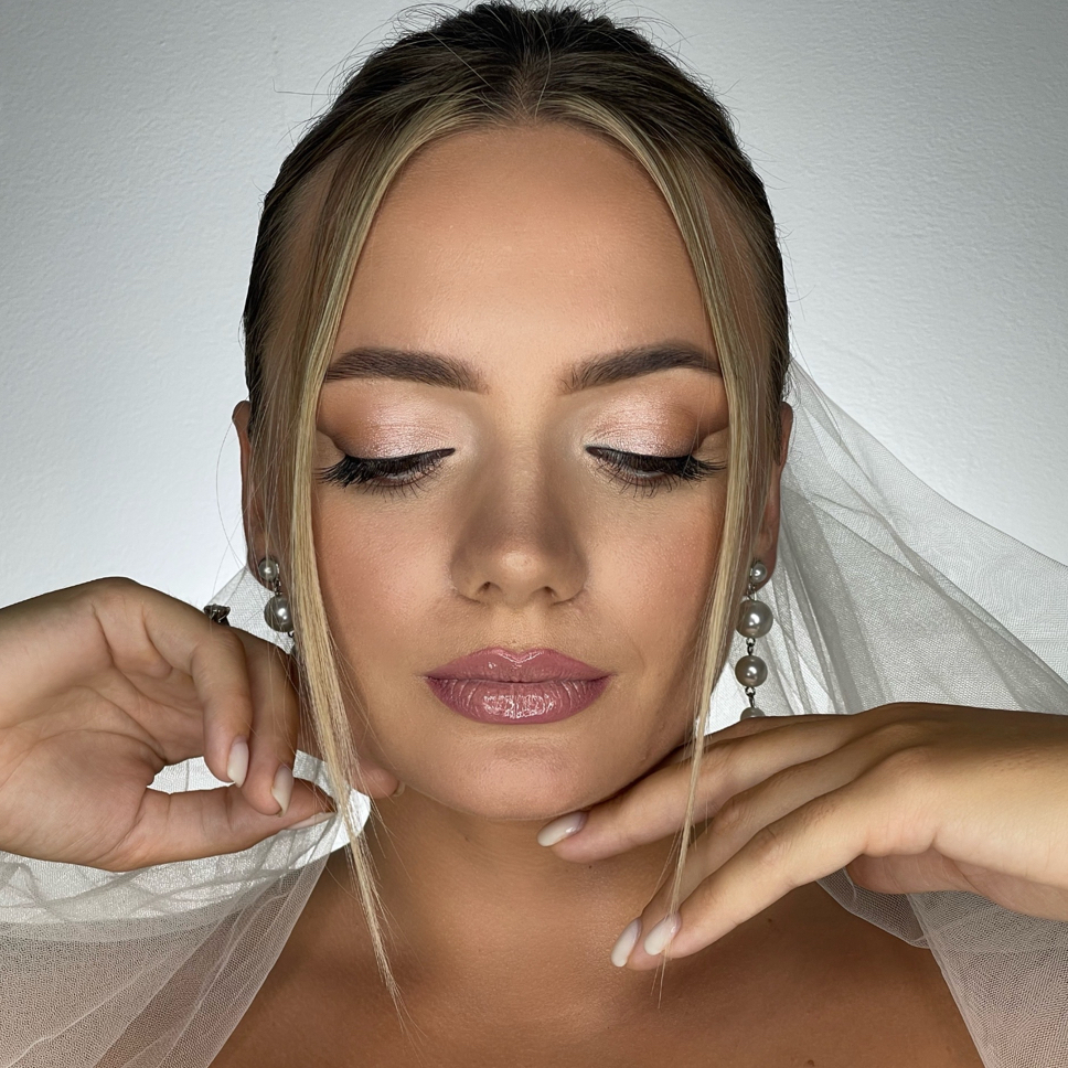 Свадебный макияж у Елены