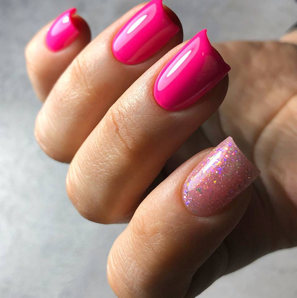 Коррекция наращивания короткие ногти (до 2)