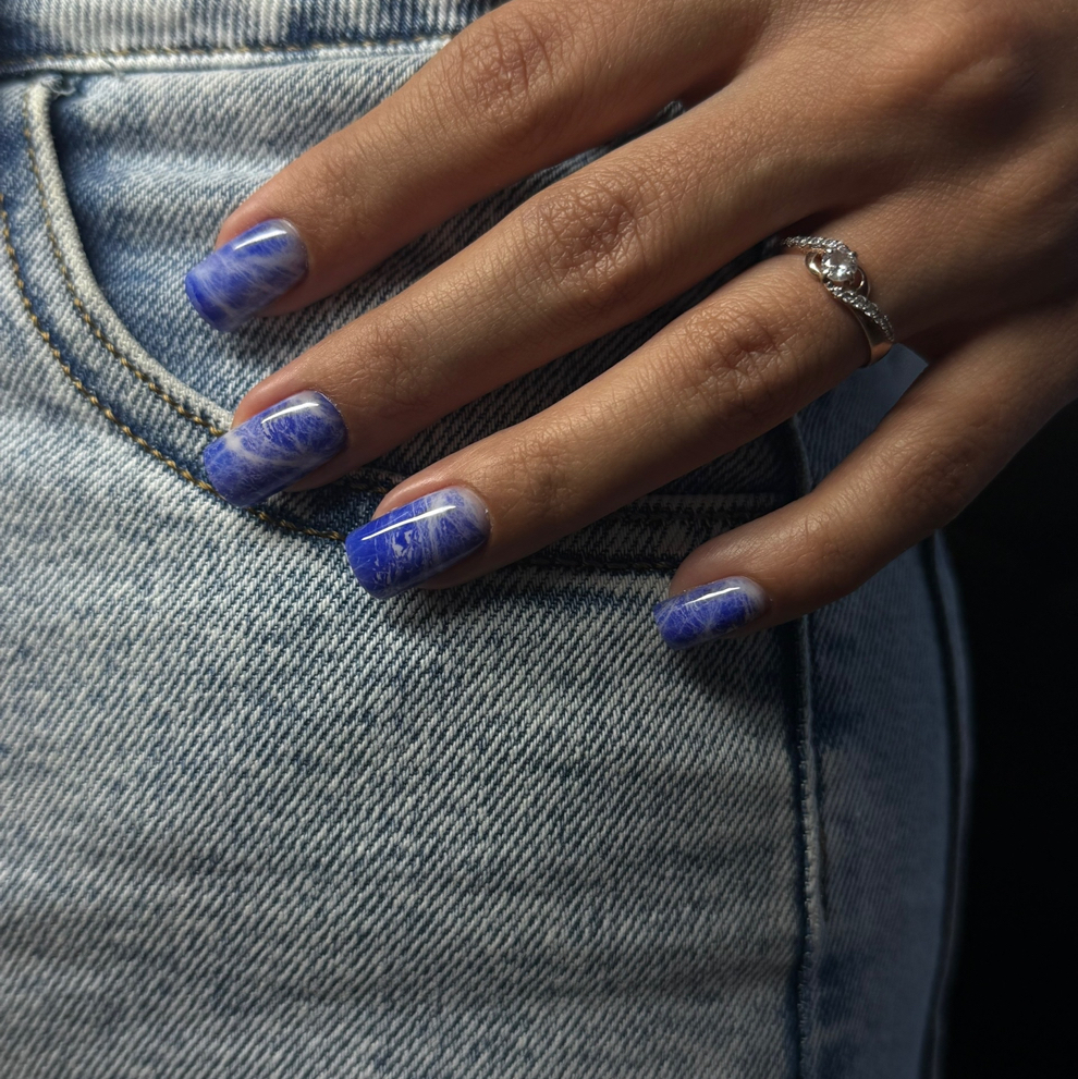 Наращивание без дизайна, на верхние формы (дизайн оплачивается отдельно) Салонный миндаль, квадрат, балерина