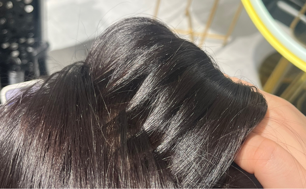 Окрашивание волос в один тон