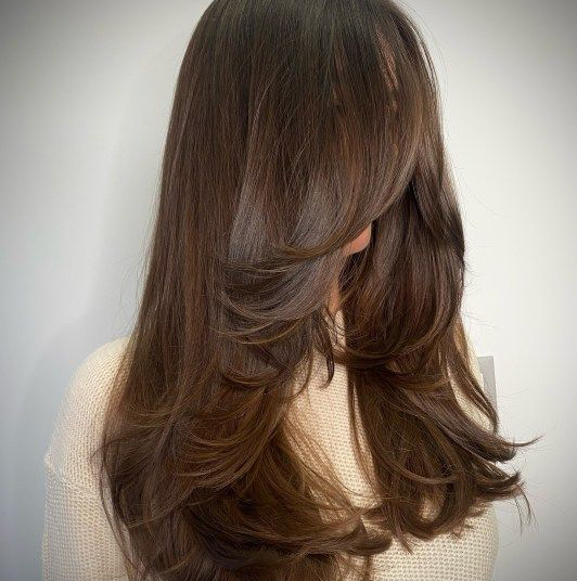 Укладка на браш (брашинг)