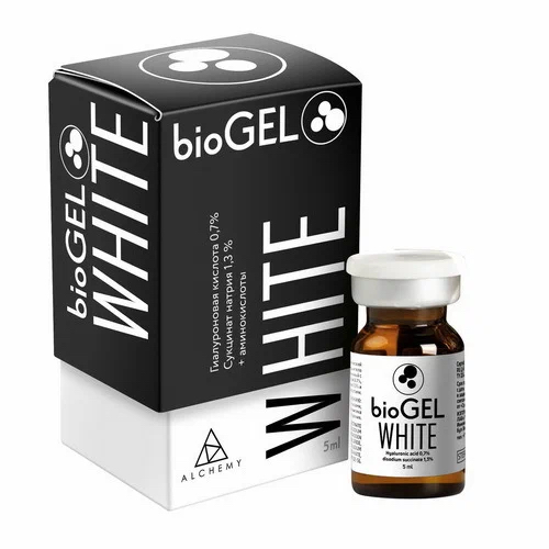Осветление / Уплотнение кожи вокруг глаз : Biogel white