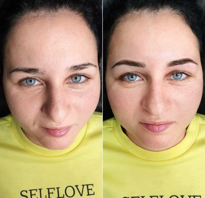 Перманентный макияж бровей