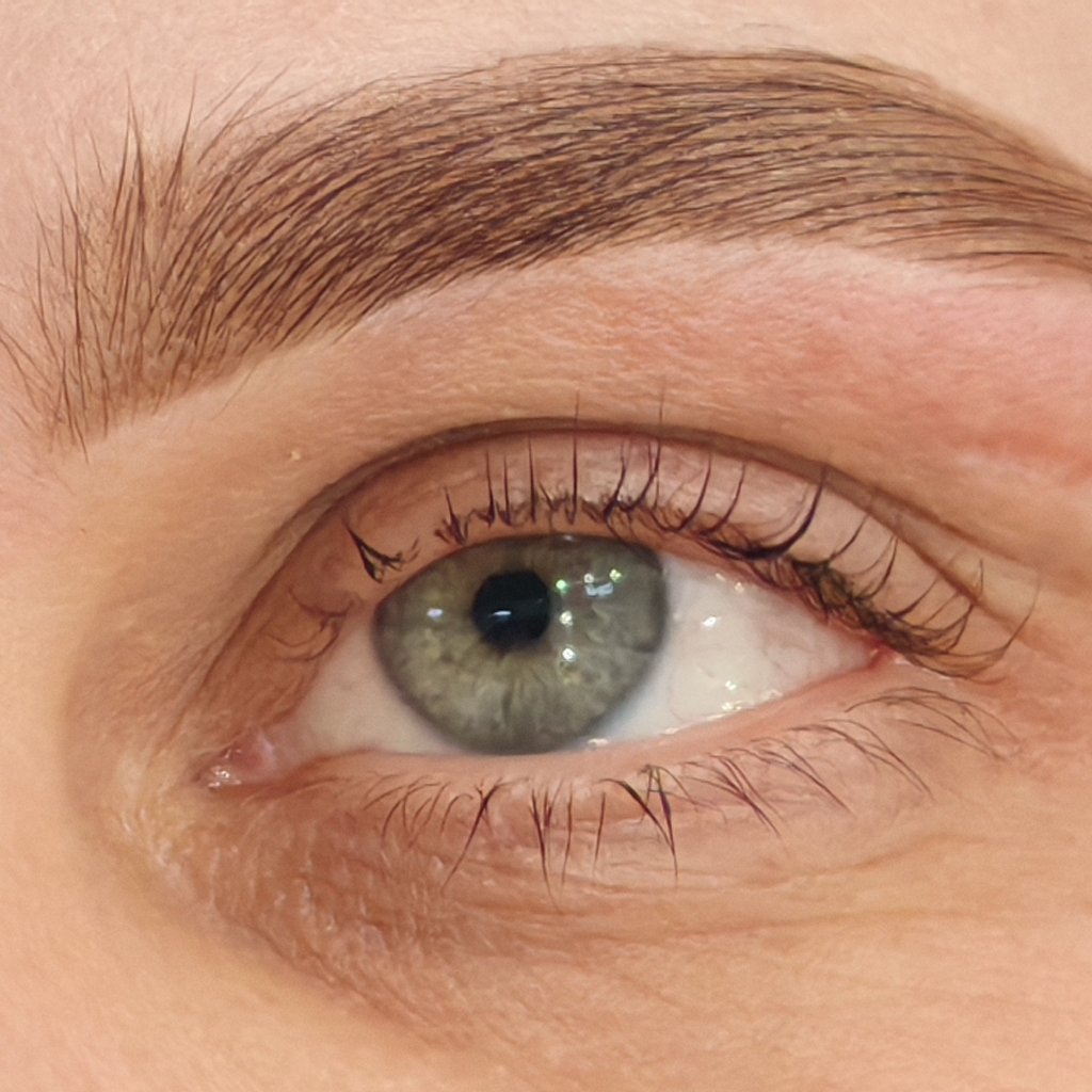 Окрашивание бровей краской / хной