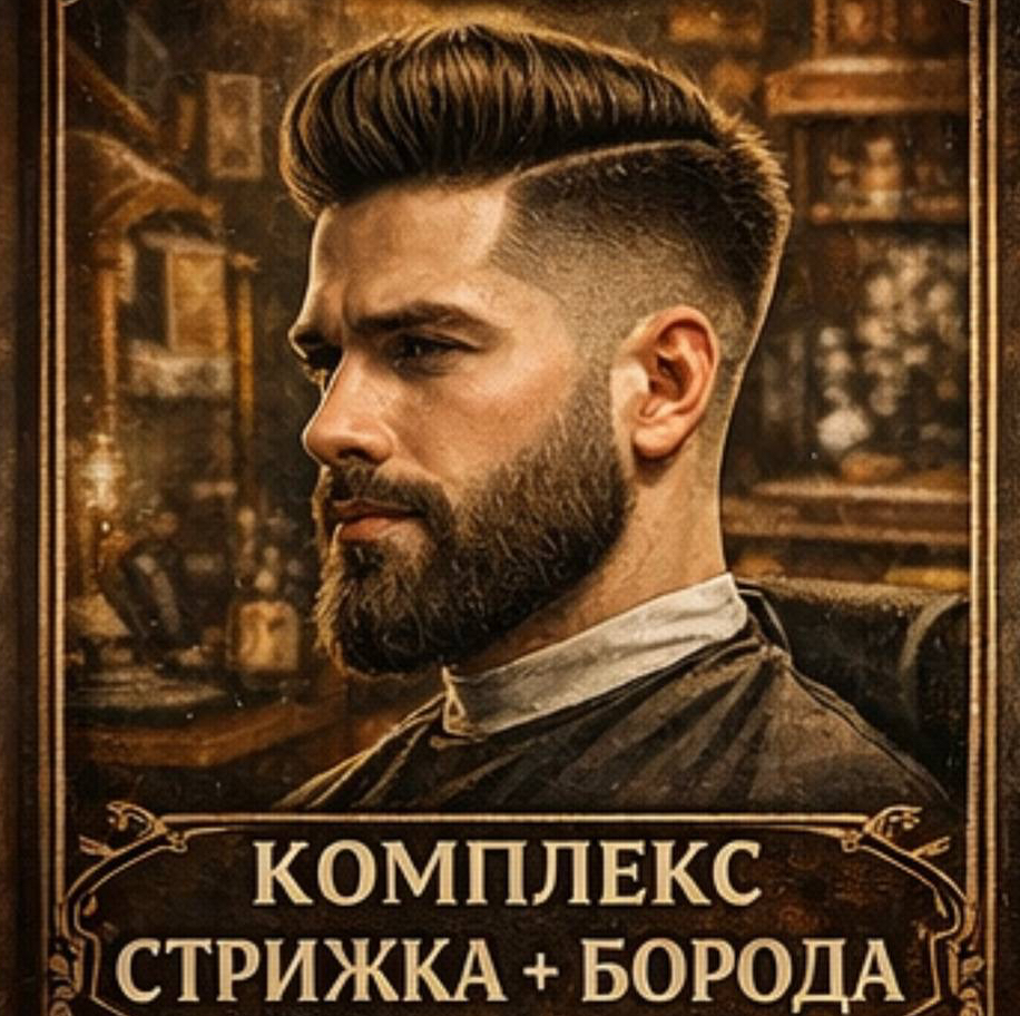 Комплекс стрижка+борода
