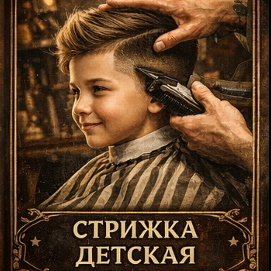 Стрижка детская от 6 до 10 лет