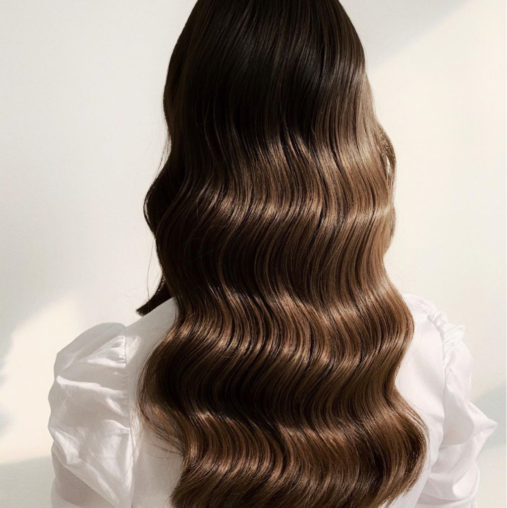 Укладка на горячий инструмент