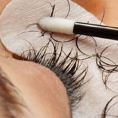 Снятие без наращивание ресниц