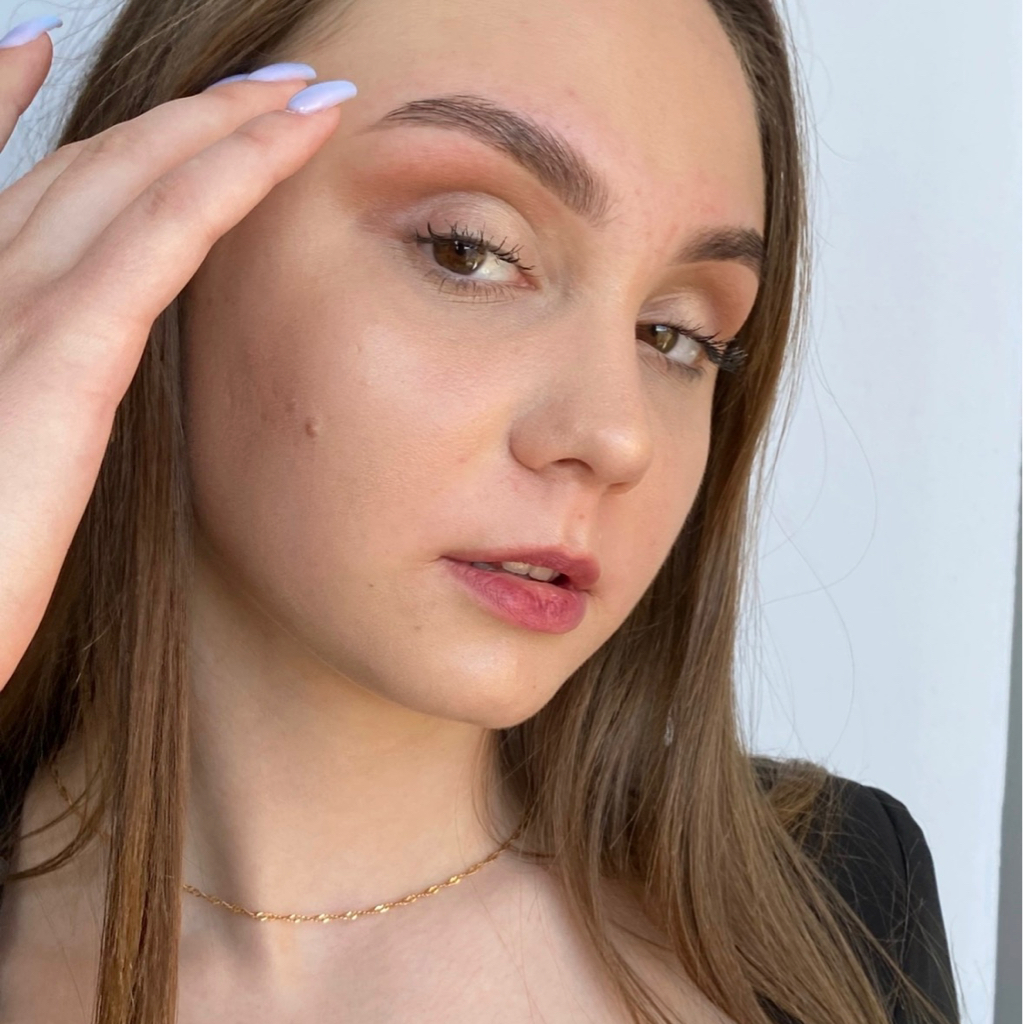 Коррекция+ окрашивание бровей краской/хной