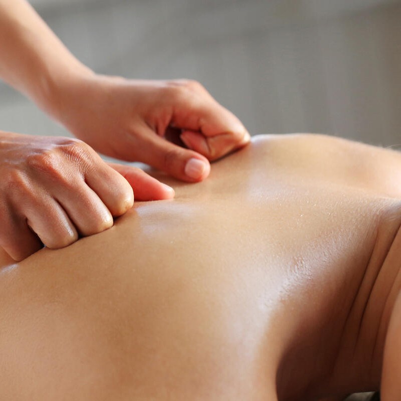 Массаж ШВЗ+спина