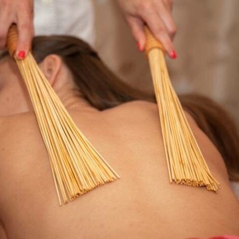 Креольский массаж (бамбуковые веники)