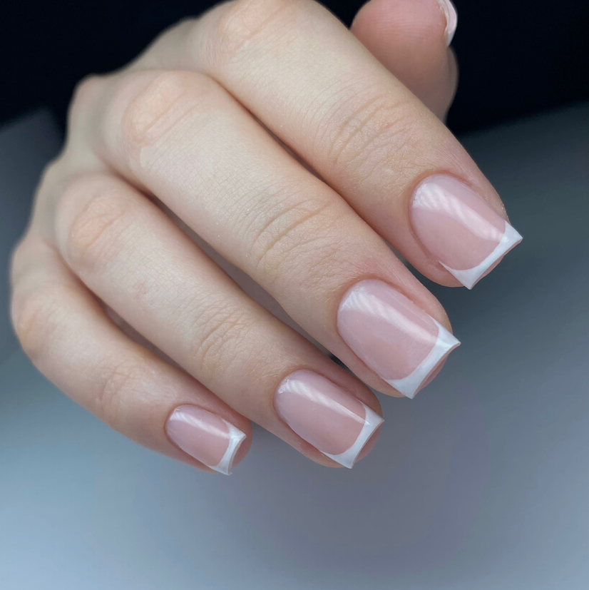 Коррекция + френч