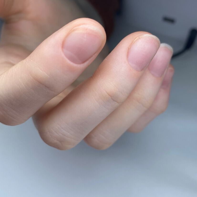 Снятие+комбинированный маникюр