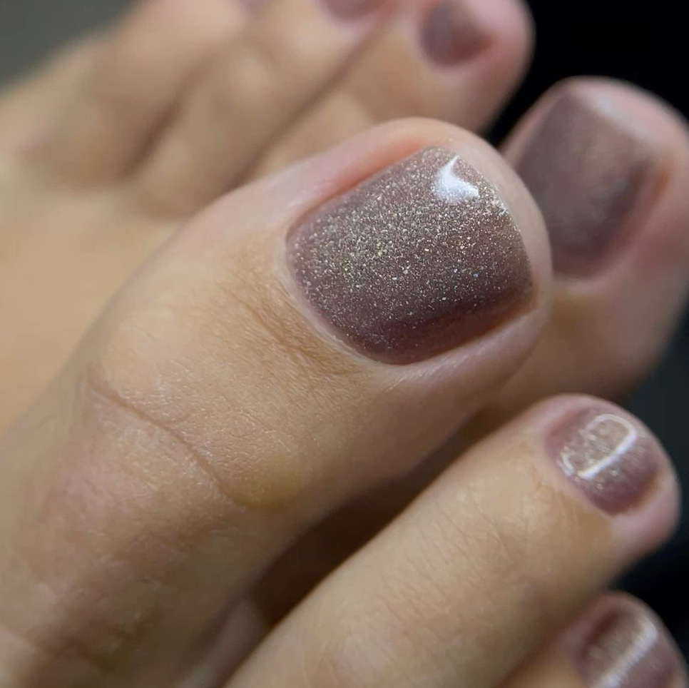 Педикюр ( только пальчики) + лак