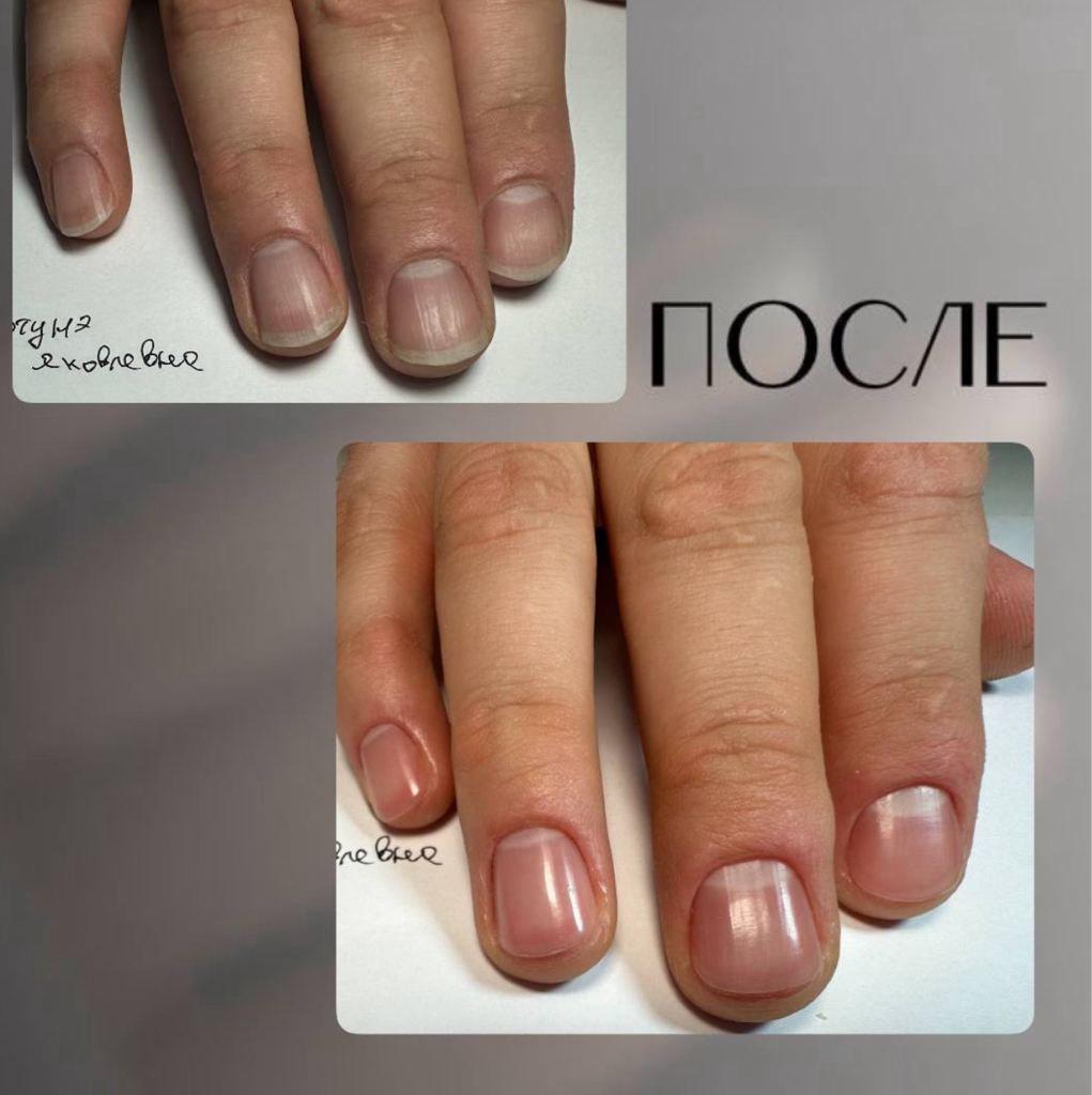 Маникюр комбинированный мужской