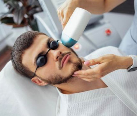 Верхняя губа / подбородок / межбровье (мужская эпиляция)